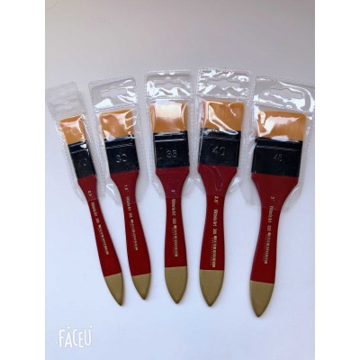 Painting Brush, Wooden Handle with High Quality Paint Brush for Artist Use