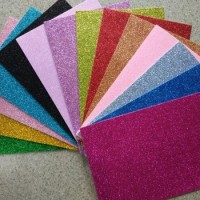 Self Adhesive Sticky Back Craft EVA Glitter Foam Sheet